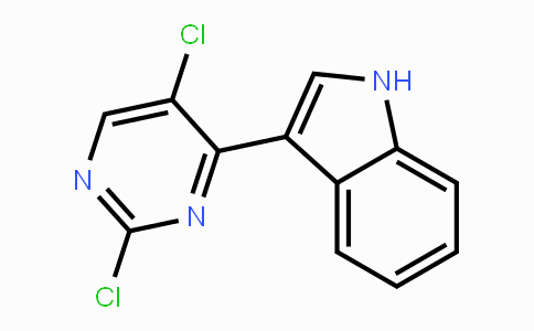 CAS No. 937366-57-9, 3-(2,5-DICHLORO-4-PYRIMIDINYL)-1H-INDOLE