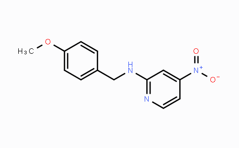 CAS No. 942076-74-6, N-(4-Methoxybenzyl)-4-nitropyridin-2-amine