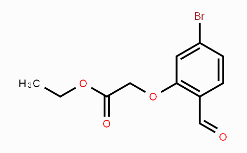 CAS No. 942414-81-5, Ethyl 2-(5-Bromo-2-formylphenoxy)acetate