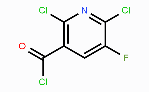 CAS No. 96568-02-4, 2,6-Dichloro-5-fluoronicotinoyl chloride
