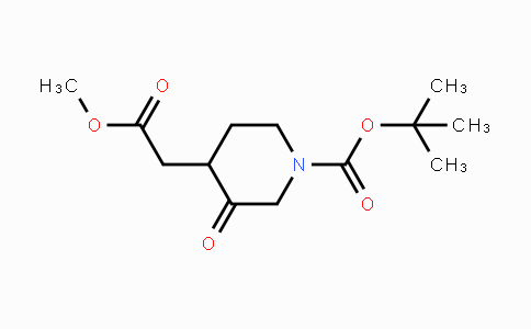 CAS No. 1159983-58-0, 1-[(1,1-Dimethylethoxy)carbonyl]-3-oxo-4-piperidineacetic acid methyl ester