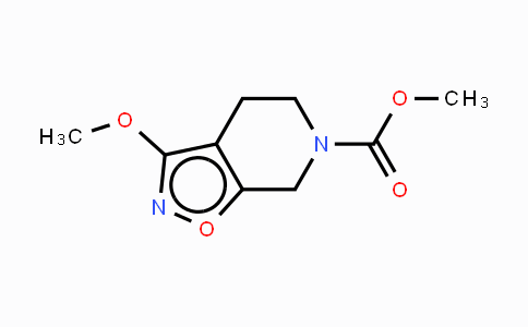 CAS No. 178306-47-3, Methyl 3-methoxy-4,5-dihydroisoxazolo[5,4-c]pyridine-6(7h)-carboxylate
