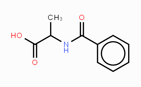 CAS No. 1205-02-3, N-benzoyl-dl-alanine