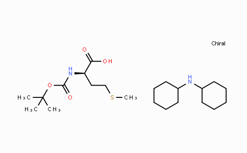 CAS No. 22823-50-3, N-(tert-butoxycarbonyl)-d-methionine,dicyclohexylammonium salt