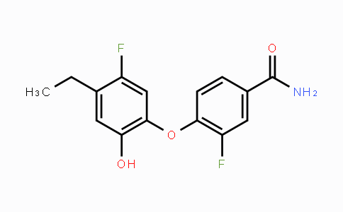 CAS No. 1269055-85-7, 4-(4-Ethyl-5-fluoro-2-hydroxyphenoxy)-3-fluorobenzamide