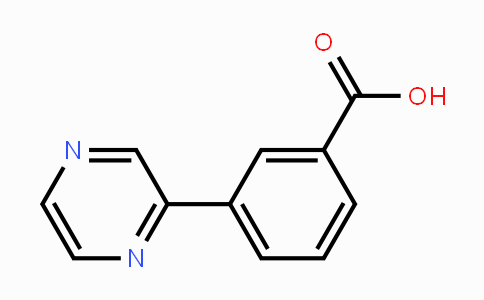 CAS No. 856905-13-0, 3-(PYRAZIN-2-YL)BENZOIC ACID
