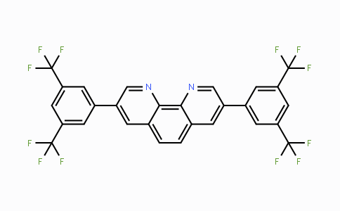 CAS No. 1228032-35-6, 3,8-Bis[{3,5-bis(trifluoromethyl)}phenyl]-1,10-phenanthroline