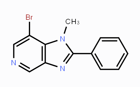 CAS No. 1044772-00-0, 7-Bromo-1-methyl-2-phenyl-1H-imidazo[4,5-c]pyridine