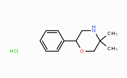 CAS No. 42013-48-9, 5,5-dimethyl-2-phenylmorpholine hydrochloride