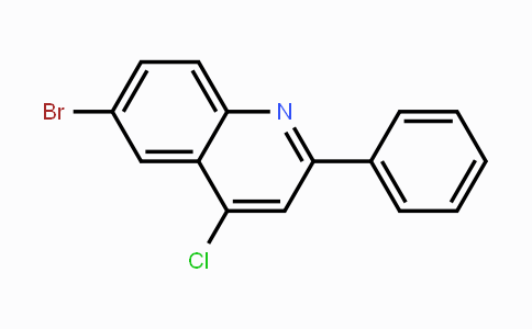 CAS No. 860195-69-3, 6-bromo-4-chloro-2-phenylquinoline