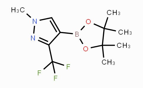 CAS No. 1218790-53-4, 1-Methyl-4-(4,4,5,5-tetramethyl-1,3,2-dioxaborolan-2-yl)-3-(trifluoromethyl)-1H-pyrazole