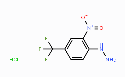CAS No. 1049748-69-7, (2-Nitro-4-(trifluoromethyl)phenyl)hydrazine hydrochloride