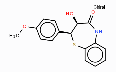 CAS No. 42399-49-5, (2S,3S)-(+)-2,3-Dihydro-3-hydroxy-2-(4-methoxyphenyl)-1,5-benzothiazepin-4(5H)-one
