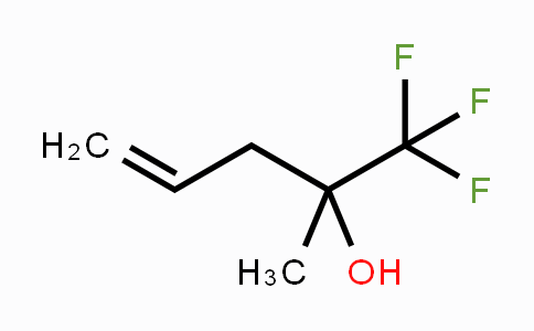 CAS No. 73893-33-1, 4-Methyl-5,5,5-trifluoropent-1-en-4-ol