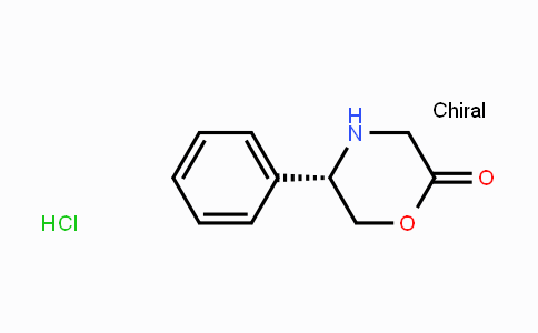 CAS No. 491833-36-4, (5S)-5-Phenyl-2-morpholinone hydrochloride