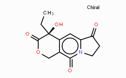 CAS No. 110351-94-5, (S)-4-ethyl-4-hydroxy-7,8-dihydro-1h-pyrano[3,4-f]indolizine-3,6,10(4h)-trione