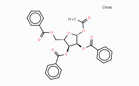 CAS No. 3080-30-6, 1-O-acetyl-2,3,5-tri-o-benzoyl-beta-l-ribofuranose
