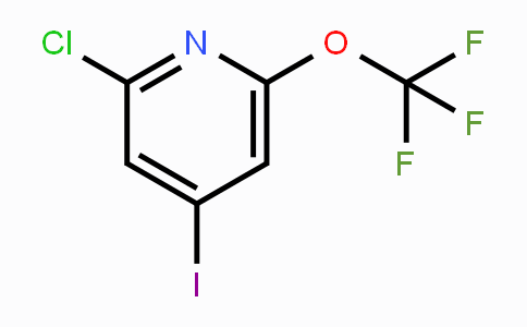 CAS No. 1221171-96-5, 2-Chloro-4-iodo-6-(trifluoromethoxy)pyridine