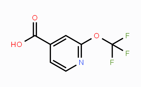 CAS No. 1221171-98-7, 2-(Trifluoromethoxy)isonicotinic acid
