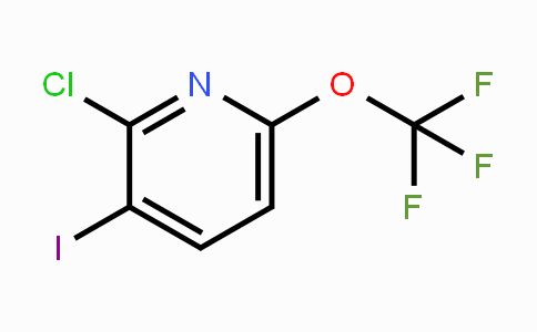 CAS No. 1221172-03-7, 2-Chloro-3-iodo-6-(trifluoromethoxy)pyridine