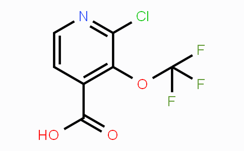 CAS No. 1221171-78-3, 2-Chloro-3-(trifluoromethoxy)isonicotinic acid