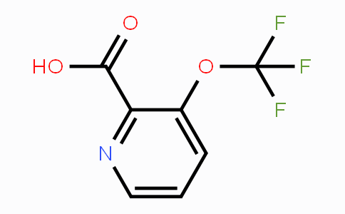 CAS No. 1221171-81-8, 3-(Trifluoromethoxy)picolinic acid