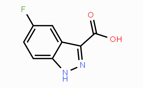CAS No. 1077-96-9, 5-Fluoro-1H-indazole-3-carboxylic acid