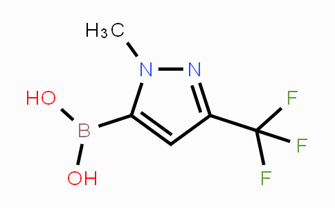 CAS No. 344591-91-9, (1-Methyl-3-(trifluoromethyl)-1H-pyrazol-5-yl)boronic acid
