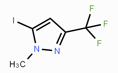 CAS No. 898288-96-5, 5-Iodo-1-methyl-3-(trifluoromethyl)-1H-pyrazole