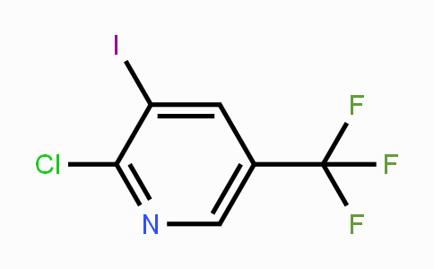 CAS No. 505084-56-0, 2-Chloro-3-iodo-5-(trifluoromethyl)pyridine