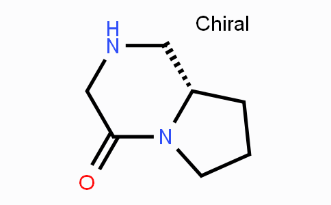 CAS No. 124072-84-0, (S)-Hexahydropyrrolo[1,2-a]pyrazin-4(1H)-one