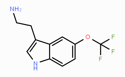 CAS No. 467452-24-0, 2-(5-(Trifluoromethoxy)-1H-indol-3-yl)ethanamine