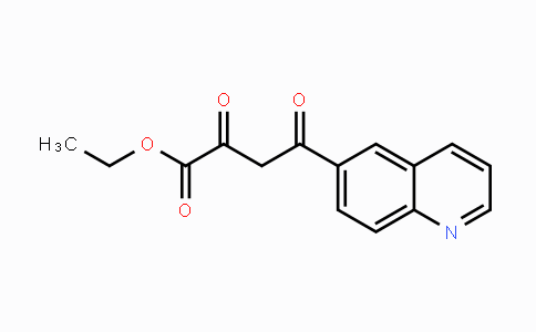 1807546-67-3 | Ethyl 2,4-dioxo-4-(quinolin-6-yl)butanoate