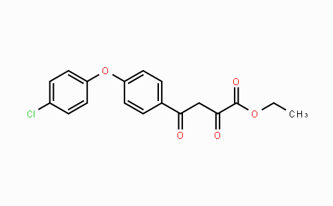 CAS No. 74649-80-2, Ethyl 4-(4-(4-chlorophenoxy)phenyl)-2,4-dioxobutanoate