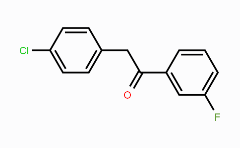 CAS No. 1183554-70-2, 2-(4-Chlorophenyl)-1-(3-fluorophenyl)ethanone