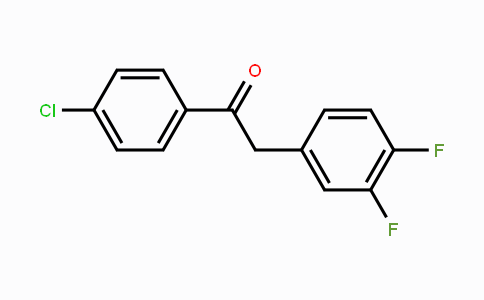 CAS No. 1373156-53-6, 1-(4-Chlorophenyl)-2-(3,4-difluorophenyl)ethanone