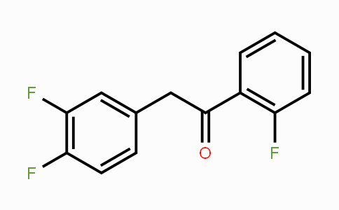 CAS No. 1519952-50-1, 2-(3,4-Difluorophenyl)-1-(2-fluorophenyl)ethanone