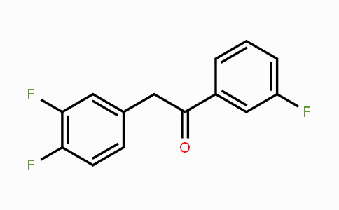 CAS No. 1517619-41-8, 2-(3,4-Difluorophenyl)-1-(3-fluorophenyl)ethanone