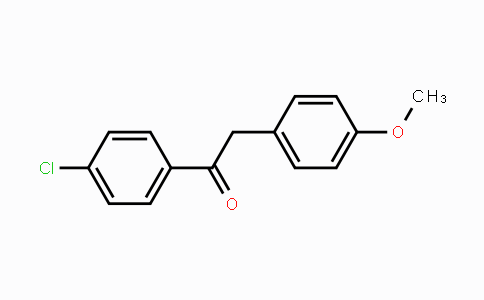CAS No. 92435-56-8, 1-(4-Chlorophenyl)-2-(4-methoxyphenyl)ethanone
