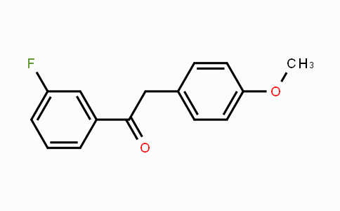 CAS No. 1178253-26-3, 1-(3-Fluorophenyl)-2-(4-methoxyphenyl)ethanone