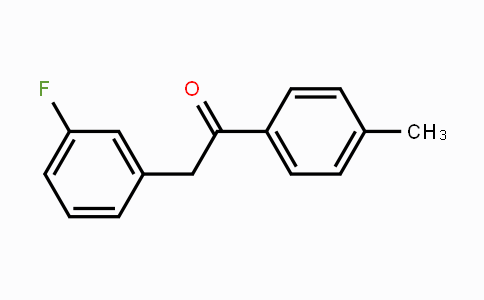 CAS No. 1152812-07-1, 2-(3-Fluorophenyl)-1-(p-tolyl)ethanone