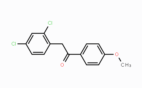 CAS No. 153529-19-2, 2-(2,4-Dichlorophenyl)-1-(4-methoxyphenyl)ethanone