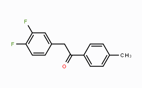 CAS No. 1504609-61-3, 2-(3,4-Difluorophenyl)-1-(p-tolyl)ethanone