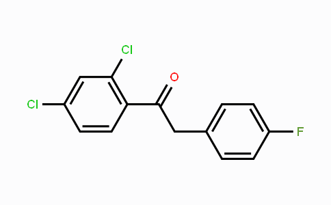 CAS No. 611220-24-7, 1-(2,4-Dichlorophenyl)-2-(4-fluorophenyl)ethanone