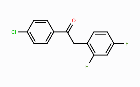 CAS No. 1271611-27-8, 1-(4-Chlorophenyl)-2-(2,4-difluorophenyl)ethanone
