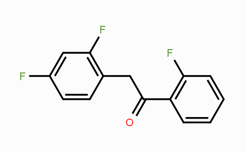 CAS No. 1483427-28-6, 2-(2,4-Difluorophenyl)-1-(2-fluorophenyl)ethanone