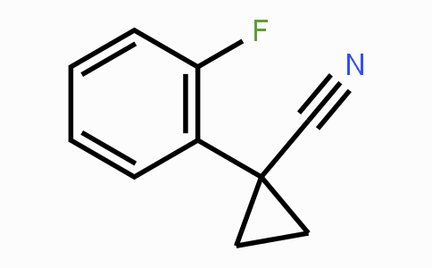 CAS No. 97009-38-6, 1-(2-Fluoro-phenyl)-cyclopropanecarbonitrile