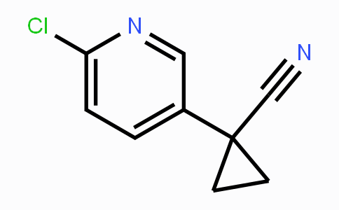 CAS No. 854267-89-3, 1-(6-Chloro-3-pyridinyl)-cyclopropanecarbonitrile