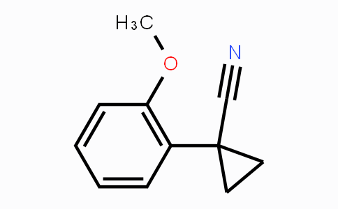 CAS No. 74204-96-9, 1-(2-Methoxyphenyl)cyclopropanecarbonitrile