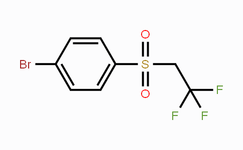 CAS No. 648905-23-1, 1-Bromo-4-((2,2,2-trifluoroethyl)sulfonyl)benzene